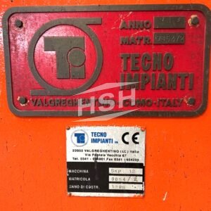 TECNO IMPIANTI – SKP 12 – M38E/8945 – 1998 – 13 mm